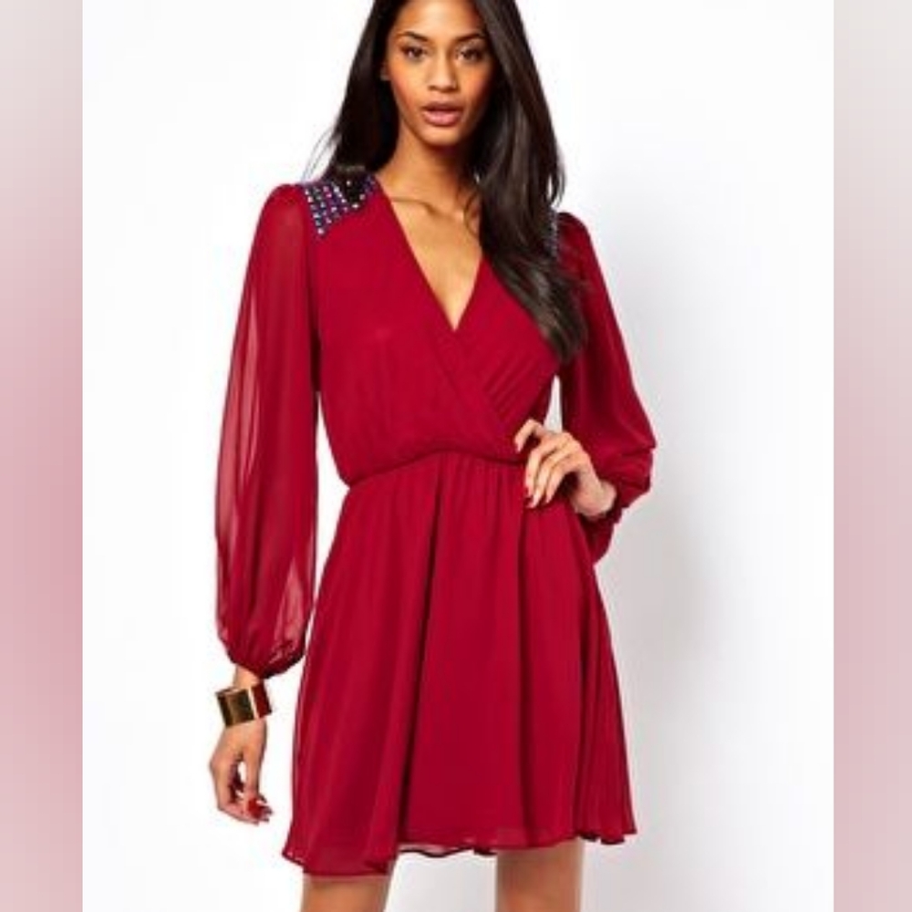 Asos Grommet Disco Dress - 18